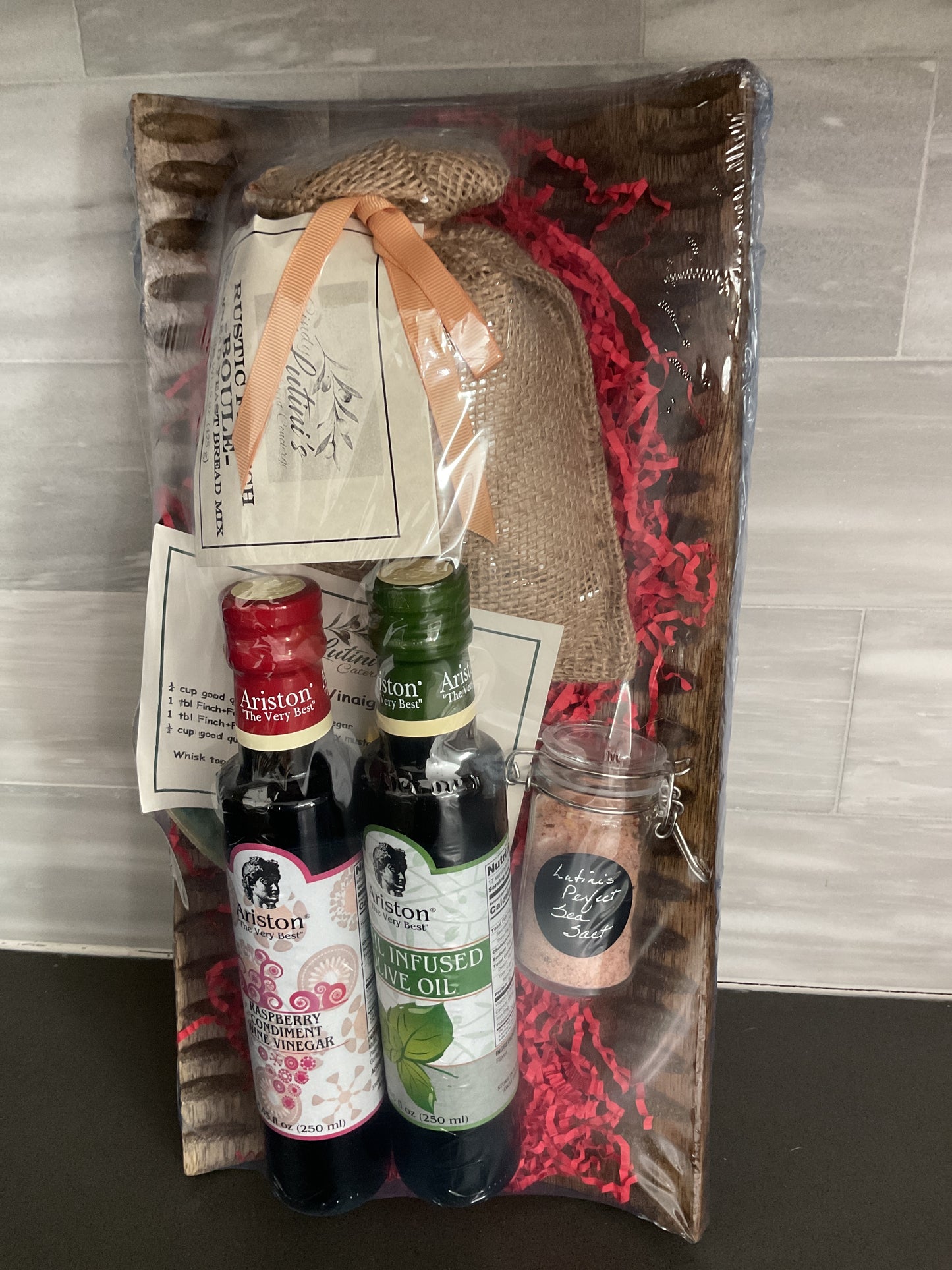 Rustic Boule Bread Gift Board