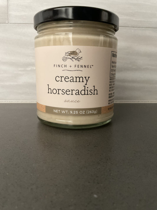 Finch and Fennel Creamy Horseradish Sauce